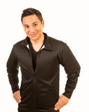 L2 Active Aide® Zip-Up Top - Black